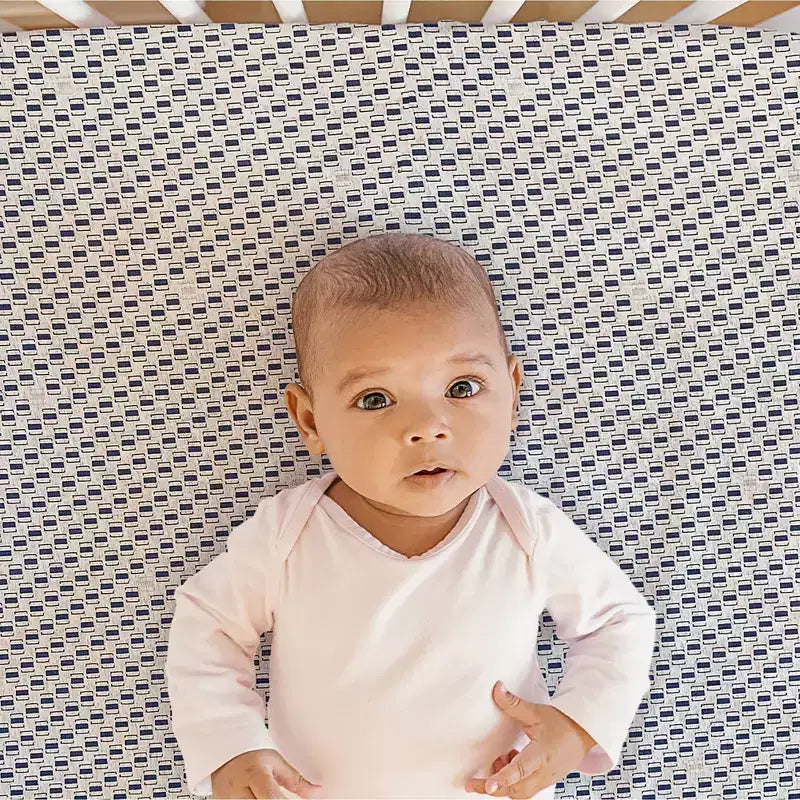 Simmons Kids' Dual Sided Baby Crib Mattress and Toddler Mattress - Radiant Sky: Firm, High-Density Foam, Waterproof Cover, 8.5 Lbs