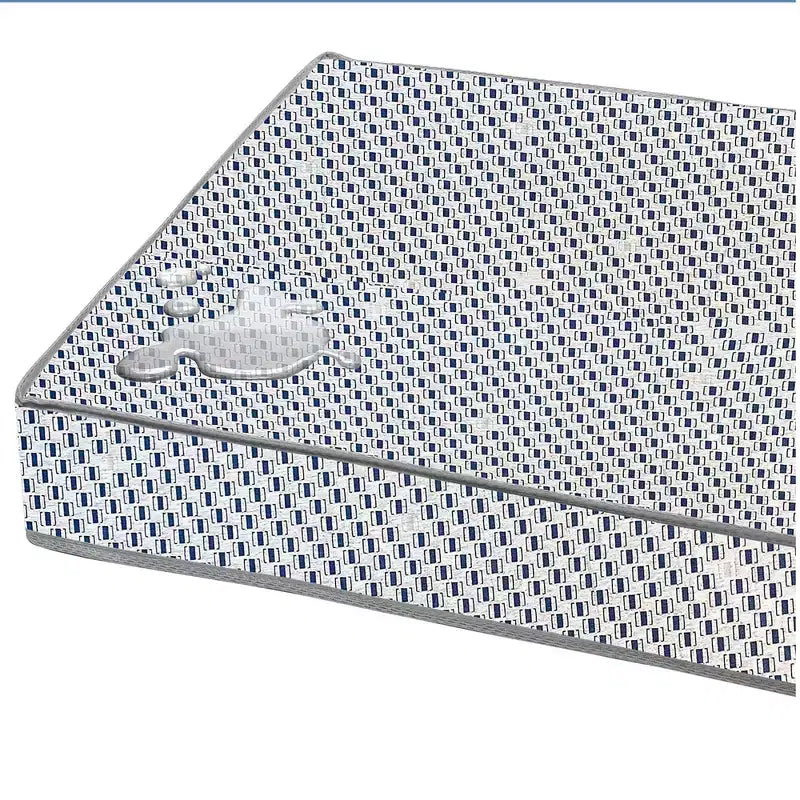 Simmons Kids' Dual Sided Baby Crib Mattress and Toddler Mattress - Radiant Sky: Firm, High-Density Foam, Waterproof Cover, 8.5 Lbs