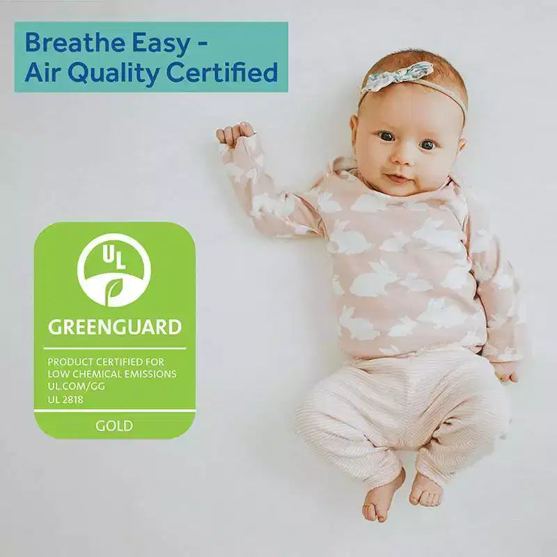 Breathable 2-Stage Crib Mattress and Toddler Mattress