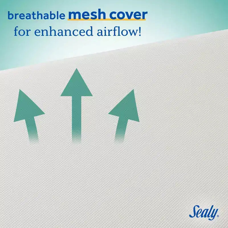 Breathable 2-Stage Crib Mattress and Toddler Mattress