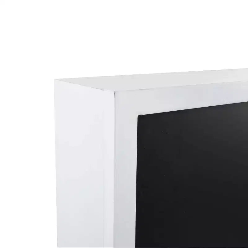 36" x 24" Murphy Desk White - Modern Wall Mounted, Open Storage Shelf, MDF Construction