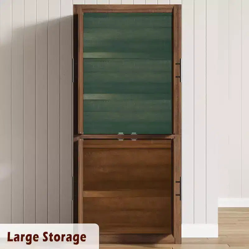 Tall Kitchen Pantry Storage Cabinet with 2 Doors & Adjustable Shelves, Pantry Cupboard & Large Storage Space for Dining & Living Room