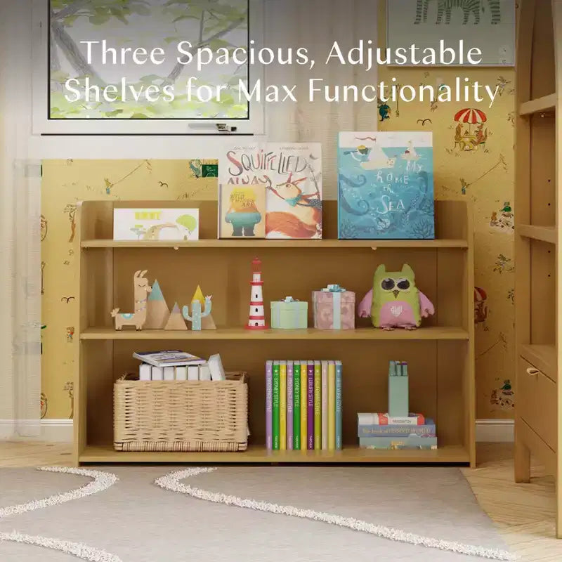 Montessori-Inspired Kids Bookcase