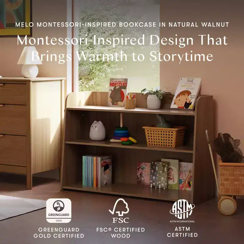 Montessori-Inspired Kids Bookcase