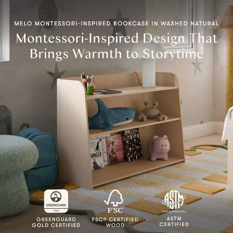 Montessori-Inspired Kids Bookcase