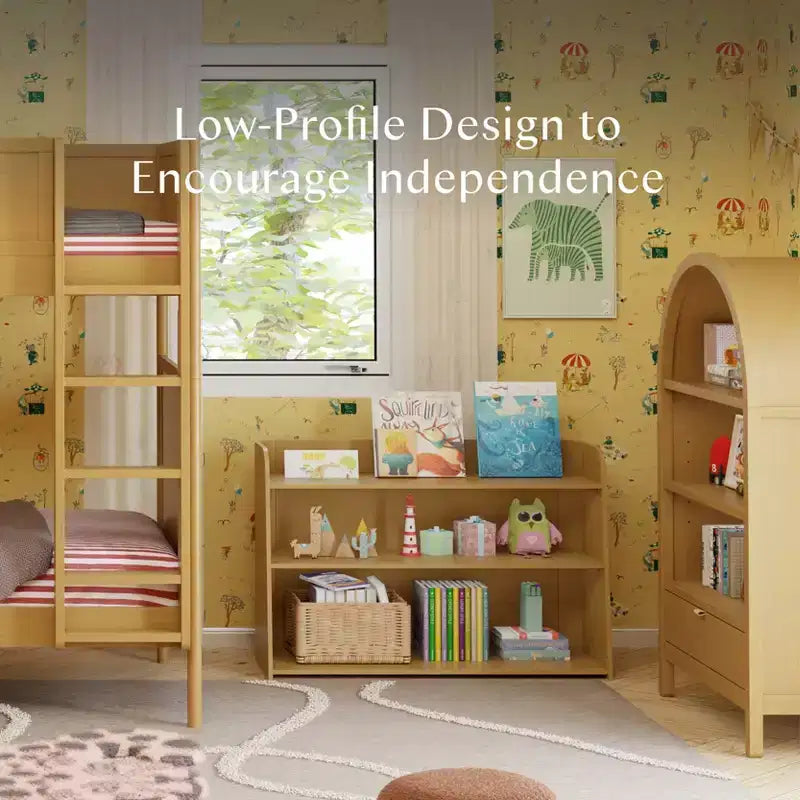 Montessori-Inspired Kids Bookcase