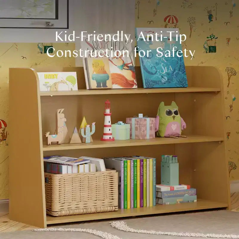 Montessori-Inspired Kids Bookcase