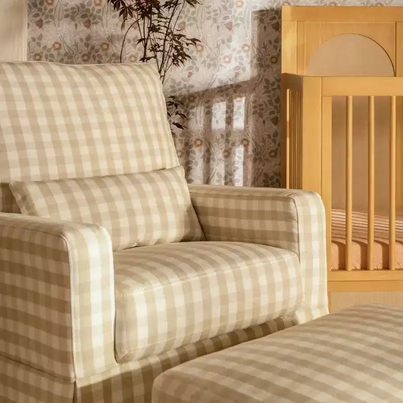 Pillowback Comfort Swivel Glider