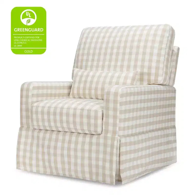 Pillowback Comfort Swivel Glider
