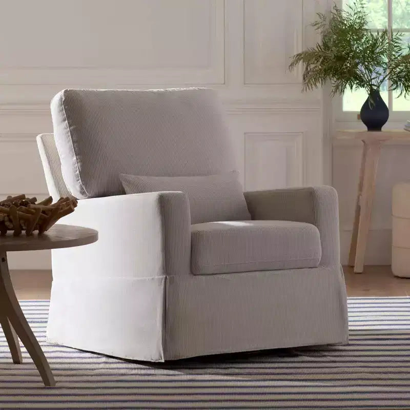 Pillowback Comfort Swivel Glider
