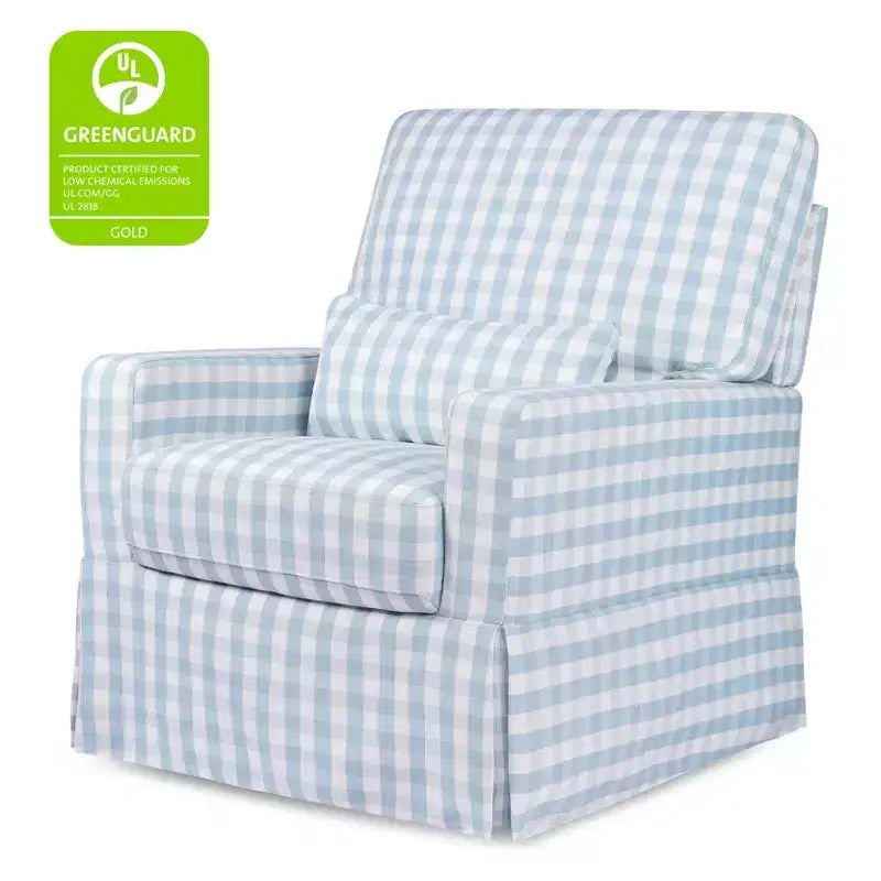 Pillowback Comfort Swivel Glider