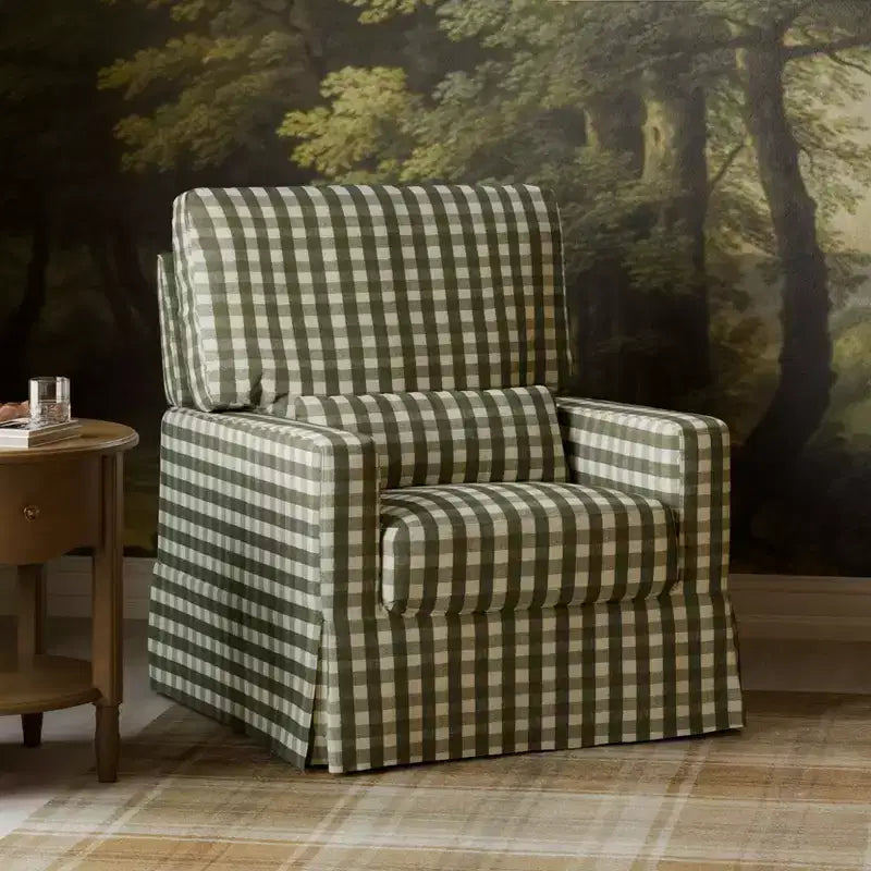 Pillowback Comfort Swivel Glider