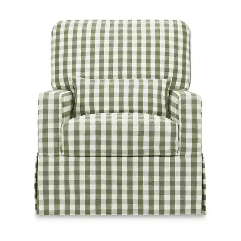 Pillowback Comfort Swivel Glider