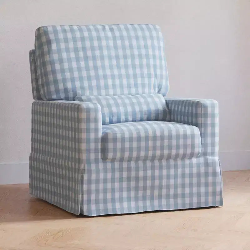 Pillowback Comfort Swivel Glider
