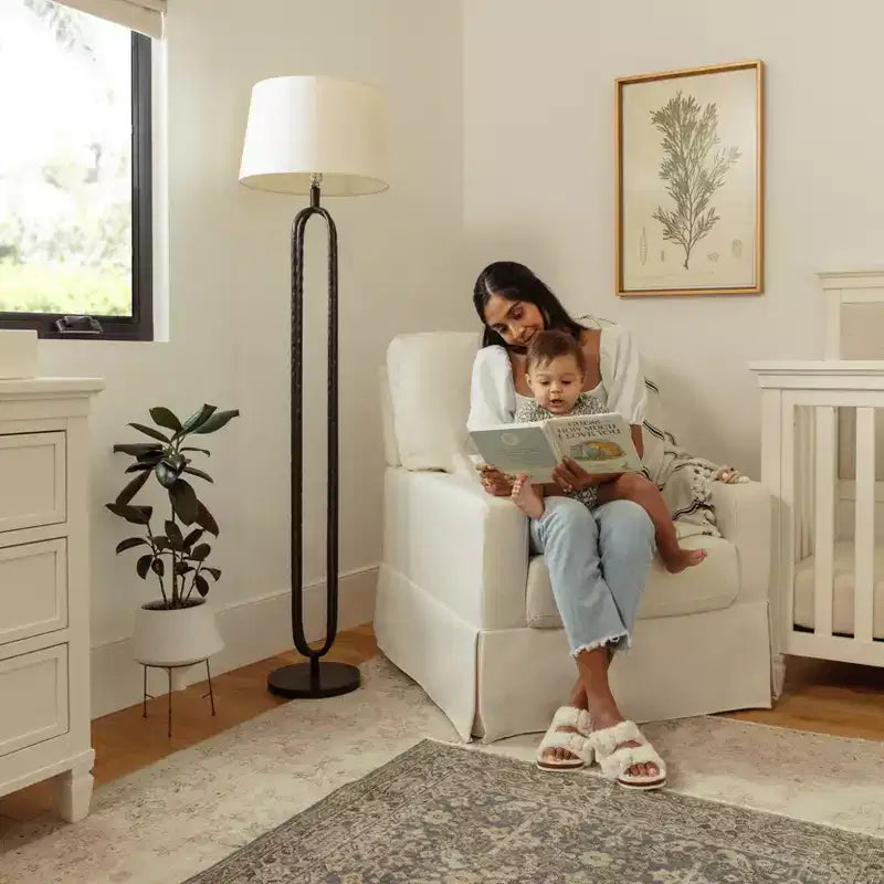 Pillowback Comfort Swivel Glider