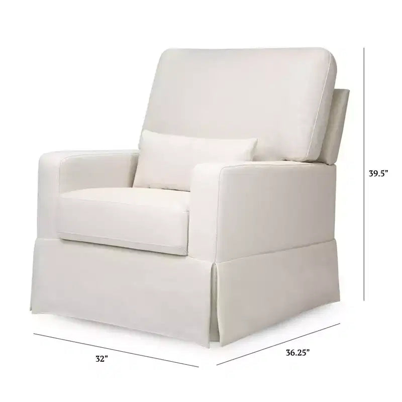 Pillowback Comfort Swivel Glider