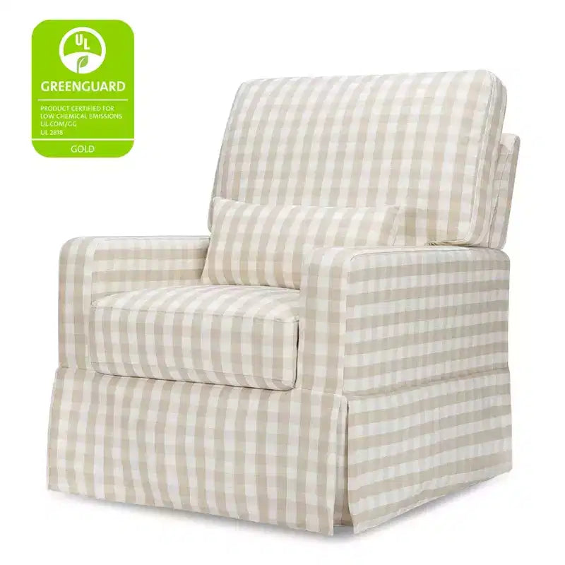 Pillowback Comfort Swivel Glider