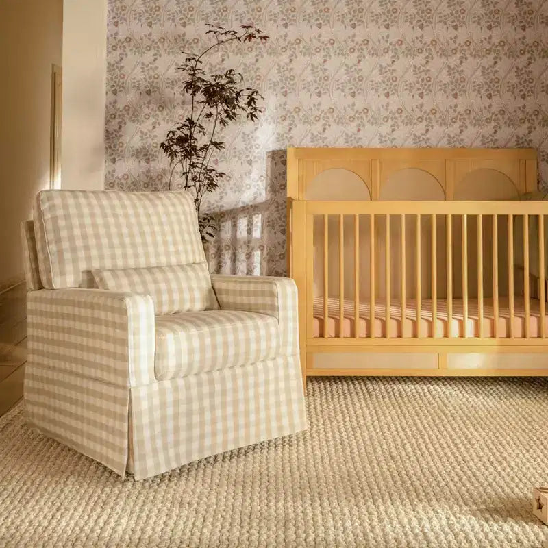 Pillowback Comfort Swivel Glider