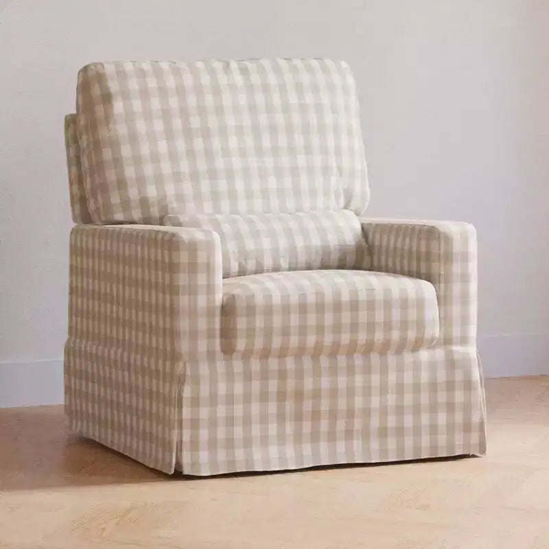 Pillowback Comfort Swivel Glider