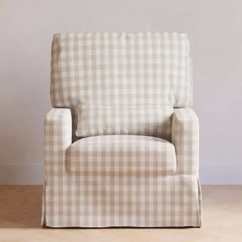 Pillowback Comfort Swivel Glider