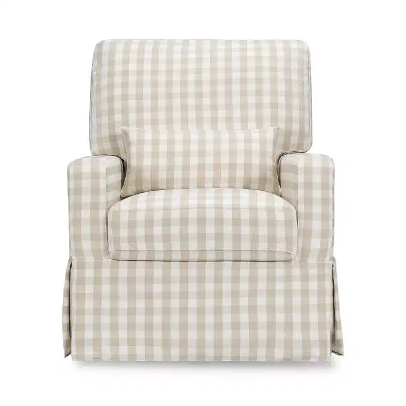 Pillowback Comfort Swivel Glider