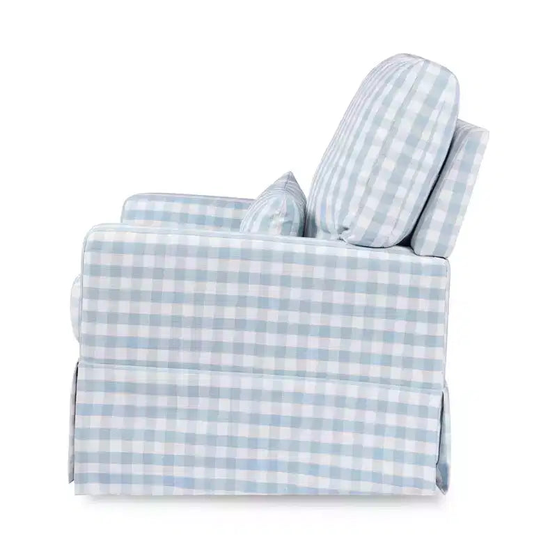 Pillowback Comfort Swivel Glider