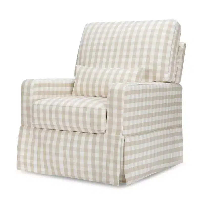 Pillowback Comfort Swivel Glider