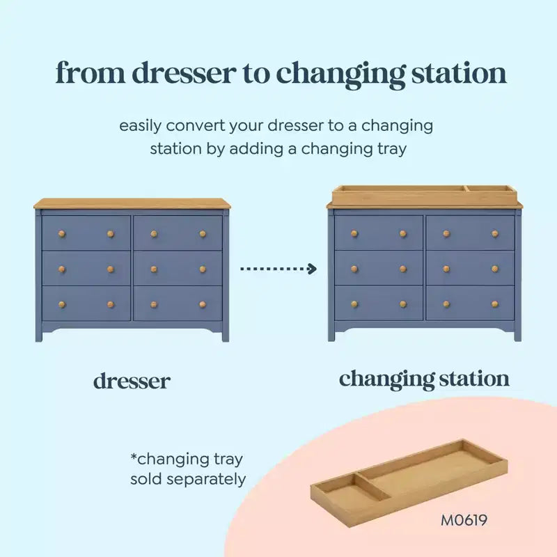 6-Drawer Dresser