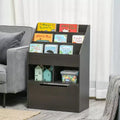 Kids Bookcase Multi-Shelf Rack Organizer with Storage Drawer