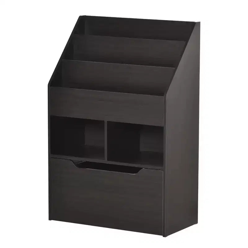 Kids Bookcase Multi-Shelf Rack Organizer with Storage Drawer