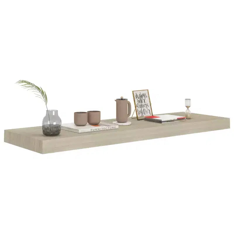 Wall Shelf Oak Honeycomb MDF Large Wall mounting