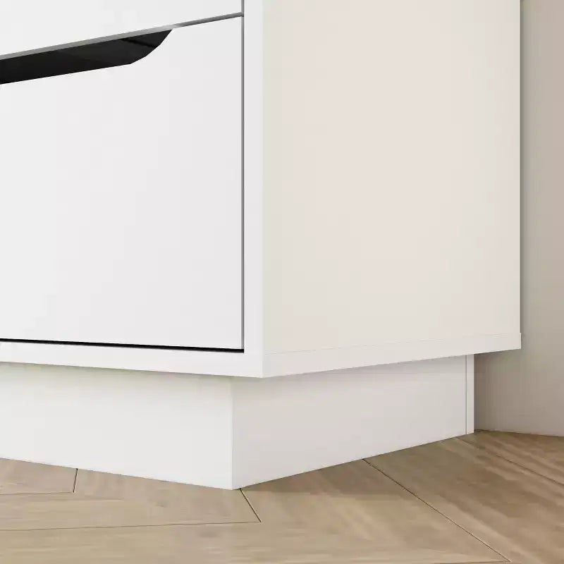 47" Modern Wooden Long Dresser with 8 Drawers