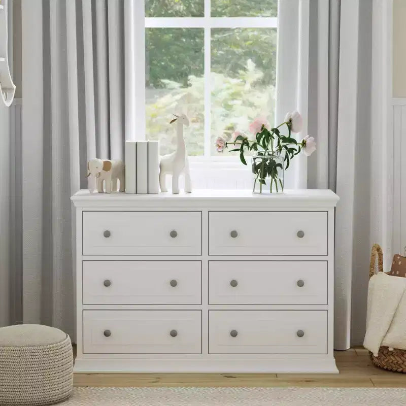 6-Drawer Double Dresser