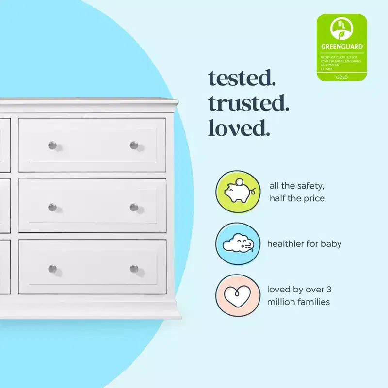 6-Drawer Double Dresser