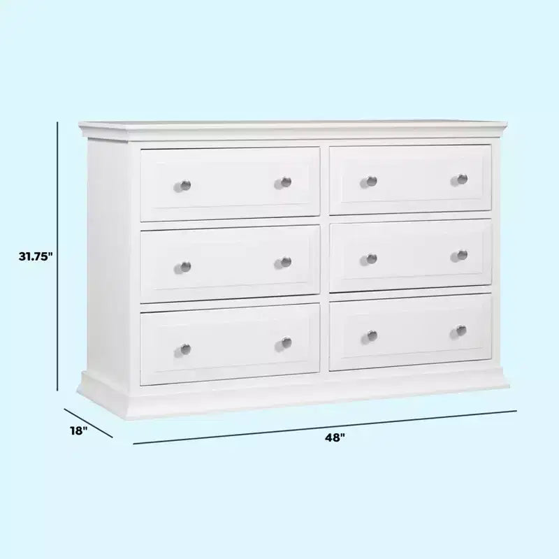 6-Drawer Double Dresser