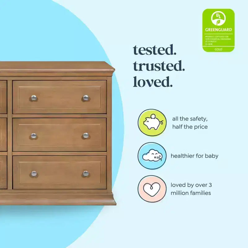 6-Drawer Double Dresser