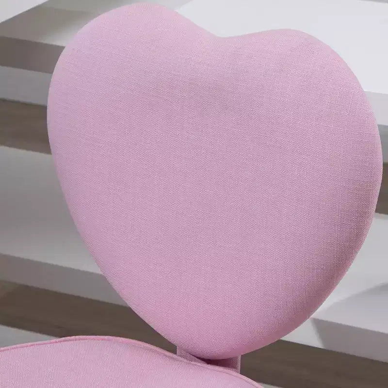 Heart Love Shaped Back Design Office Chair with Adjustable Height